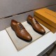 2025 Autumn/Winter New LOUIS VUITTON Men's Business Shoes Limited Price Hard to Get