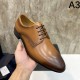 2025 Fall/Winter New PRADA Men's Business Shoes Limited edition with only a few left in each color