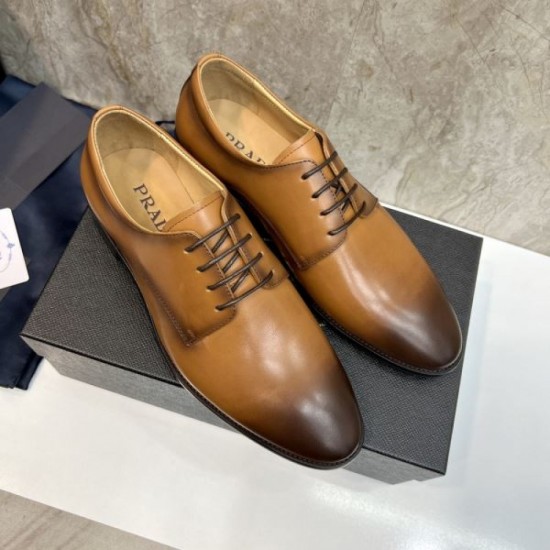 2025 Fall/Winter New PRADA Men's Business Shoes Limited edition with only a few left in each color