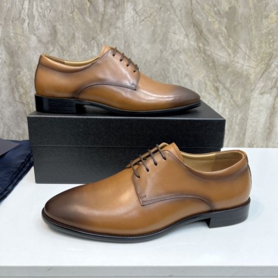 2025 Fall/Winter New PRADA Men's Business Shoes Limited edition with only a few left in each color