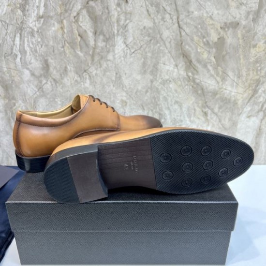 2025 Fall/Winter New PRADA Men's Business Shoes Limited edition with only a few left in each color