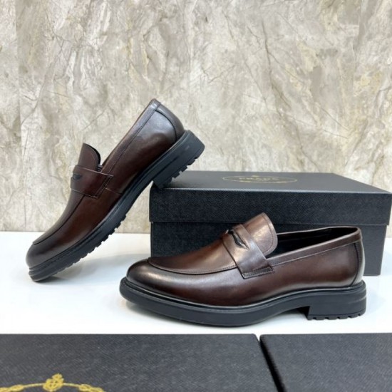 2025 Fall/Winter New PRADA Men's Business Shoes New Collection Released