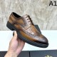2025 Fall/Winter New Items PRADA Men's Business Shoes Fall/Winter Trend No.1 Model