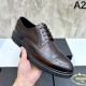 2025 Fall/Winter New Items PRADA Men's Business Shoes Fall/Winter Trend No.1 Model