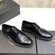 2025 Fall/Winter New Items PRADA Men's Business Shoes Fall/Winter Trend No.1 Model