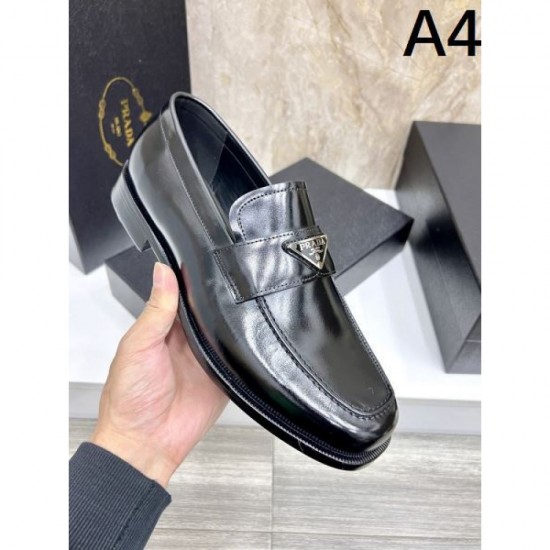 2025 Fall/Winter New PRADA Men's Business Shoes Get great deals at VIP prices