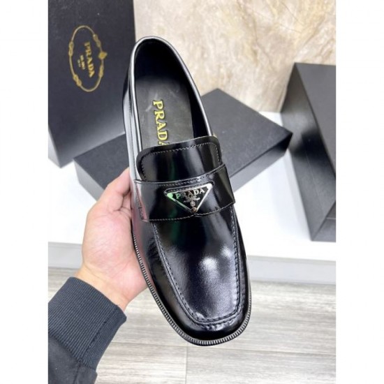 2025 Fall/Winter New PRADA Men's Business Shoes Get great deals at VIP prices