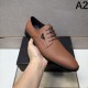 2025FW Men's Business Shoes PRADA [Cheap] Luxury Goods Online Shop