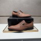 2025FW Men's Business Shoes PRADA [Cheap] Luxury Goods Online Shop