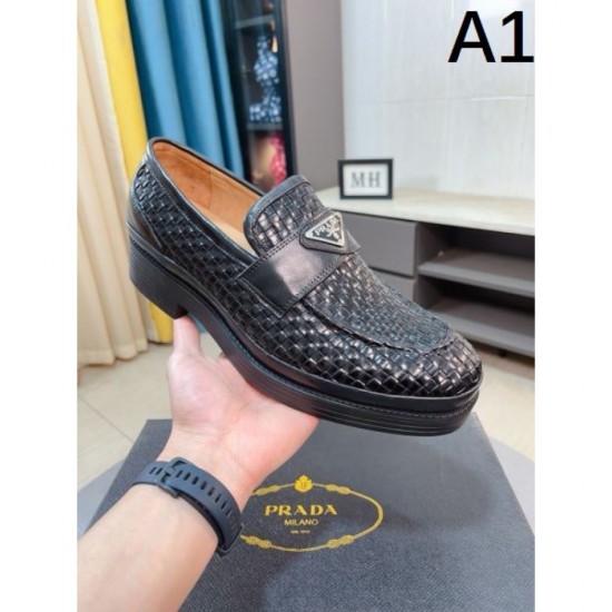 2025FW Men's Business Shoes PRADA New Fall/Winter New Releases