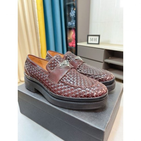 2025FW Men's Business Shoes PRADA New Fall/Winter New Releases