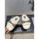 2025FW Women's Fur Slippers BALENCIAGA High quality replica to elevate your winter outfit