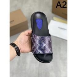 BURBERRY 2025SS First come, first served, first served, first served, men's sandals