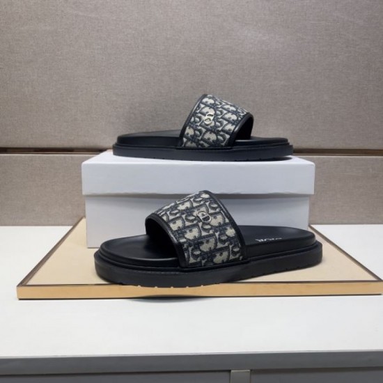 DIOR 2025SS Cute sold out guaranteed to be popular men's sandals DIOR 2025SS Cute sold out guaranteed to be popular men's sandals