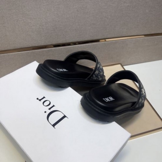 DIOR 2025SS Cute sold out guaranteed to be popular men's sandals DIOR 2025SS Cute sold out guaranteed to be popular men's sandals