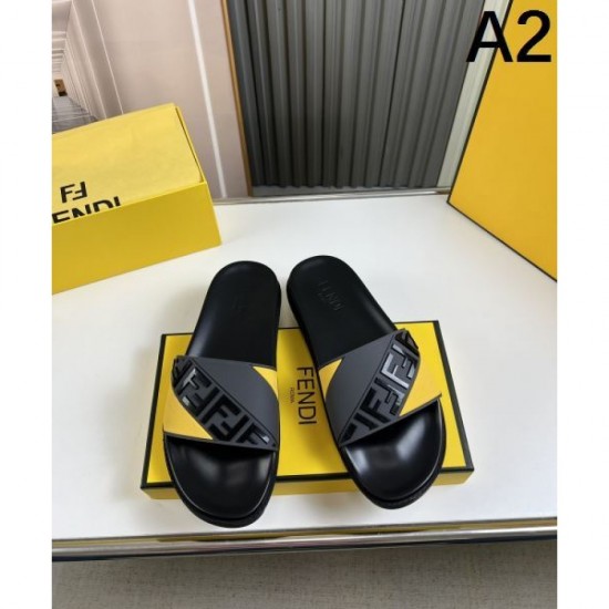 FENDI 2025SS Latest ☆ Very popular ☆ Talking Men's Sandals FENDI 2025SS Latest ☆ Very popular ☆ Talking Men's Sandals