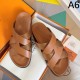 HERMES 2025SS Clean silhouette men's sandals HERMES 2025SS Clean silhouette men's sandals
