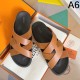 HERMES Hermes 2025SS Latest Featured Fashion Men's Sandals HERMES Hermes 2025SS Latest Featured Fashion Men's Sandals