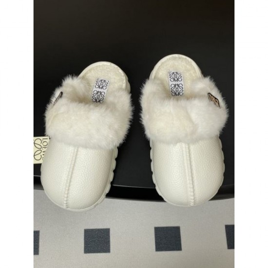 2025FW Women's Fur Slippers LOEWE Limited Quantity! Popular models available on a first-come, first-served basis
