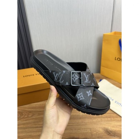 LOUIS VUITTON 2025SS Classic Style Men's Sandals LOUIS VUITTON 2025SS Classic Style Men's Sandals