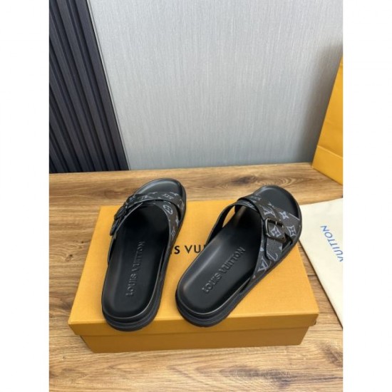 LOUIS VUITTON 2025SS Classic Style Men's Sandals LOUIS VUITTON 2025SS Classic Style Men's Sandals