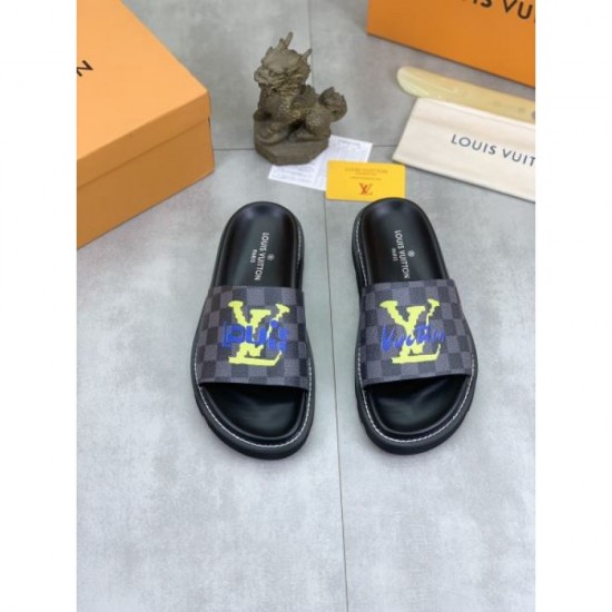 LOUIS VUITTON 2025SS Latest Style Men's Sandals LOUIS VUITTON 2025SS Latest Style Men's Sandals