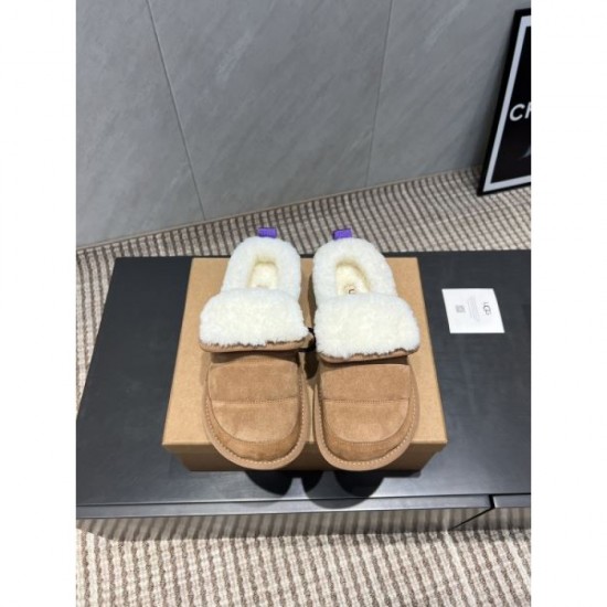 2025FW Women's Fur Slippers UGG High quality replica slippers available only overseas