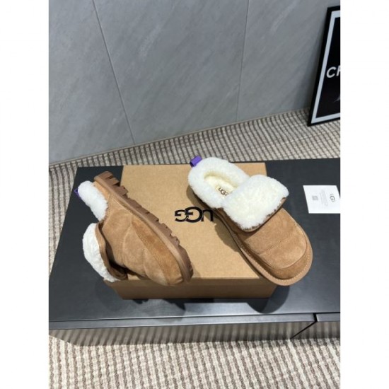 2025FW Women's Fur Slippers UGG High quality replica slippers available only overseas