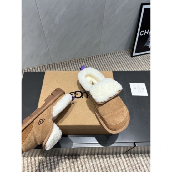 2025FW Women's Fur Slippers UGG High quality replica slippers available only overseas