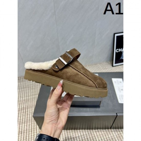 2025FW Women's Fur Slippers UGG New Immediate Price Reduction! Popular items that can be purchased at a great price