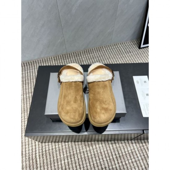 2025FW Women's Fur Slippers UGG New Immediate Price Reduction! Popular items that can be purchased at a great price