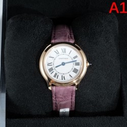 2025FW Watch CARTIER Cartier Featured model popular in magazines