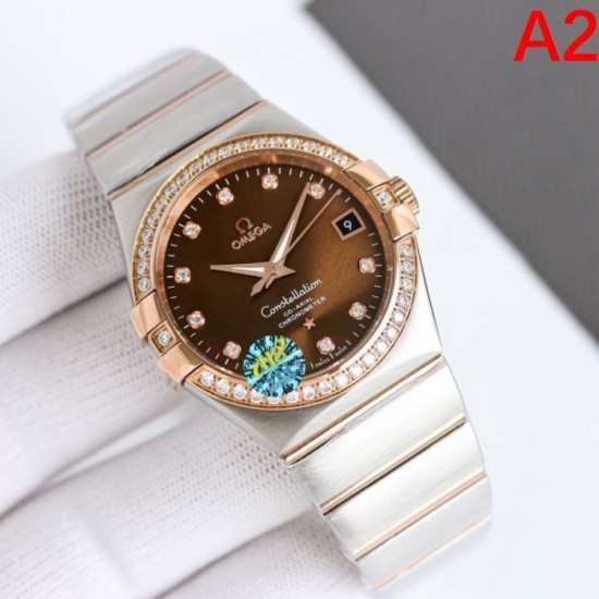 2025FW Watch OMEGA Exquisite color that stands out in winter