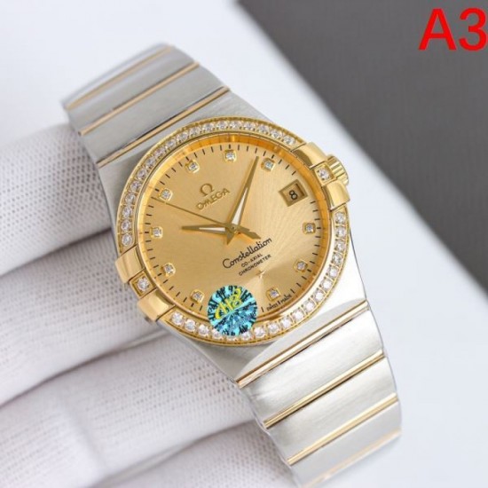 2025FW Watch OMEGA Exquisite color that stands out in winter