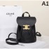 CELINE 2025FW New Luxury Backpack Women's Popular Stylish Model