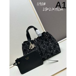 DIOR 2025FW New High Quality Tote Bag Elegant Stylish For Adult Women