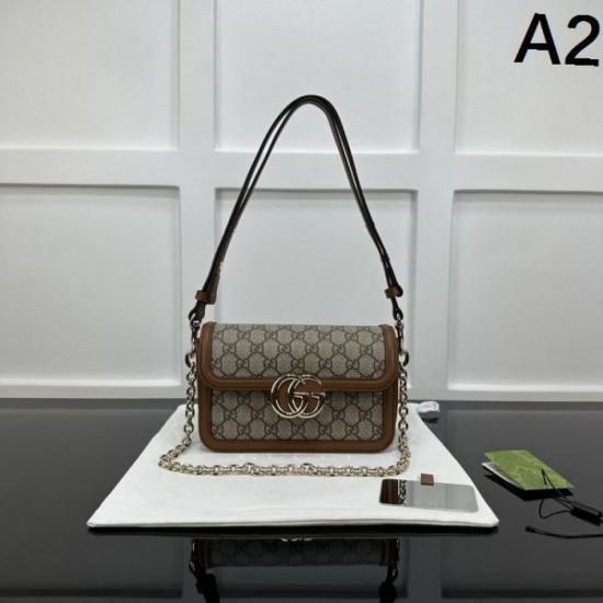 2025FW GUCCI Gucci Shoulder Bag A popular replica item full of luxury