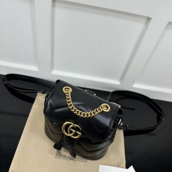 2025FW GUCCI Gucci Backpack Luxury replica perfect for autumn outings 2025FW GUCCI Gucci Backpack Luxury replica perfect for autumn outings