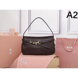 MIU MIU Miu Miu 2025FW New Popular Tote Bag Women's Luxury Large Capacity