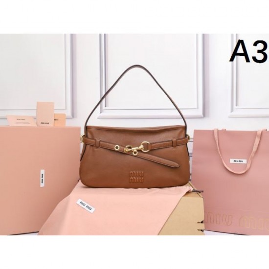MIU MIU Miu Miu 2025FW New Popular Tote Bag Women's Luxury Large Capacity MIU MIU Miu Miu 2025FW New Popular Tote Bag Women's Luxury Large Capacity