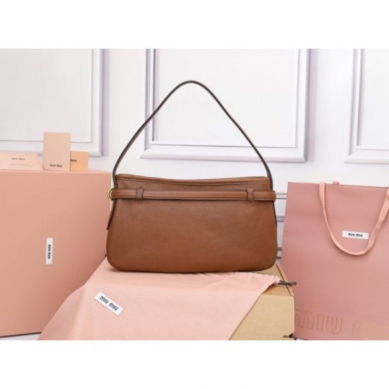 MIU MIU Miu Miu 2025FW New Popular Tote Bag Women's Luxury Large Capacity MIU MIU Miu Miu 2025FW New Popular Tote Bag Women's Luxury Large Capacity