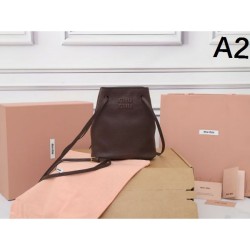 MIU MIU Miu Miu 2025FW New Elegant Backpack Women's Luxury Popular Item