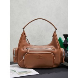 2025FW MIU MIU Women's tote bag New design with outstanding presence