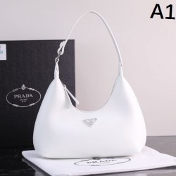 PRADA 2025FW New Large Capacity Tote Bag Stylish Women's High Quality Model