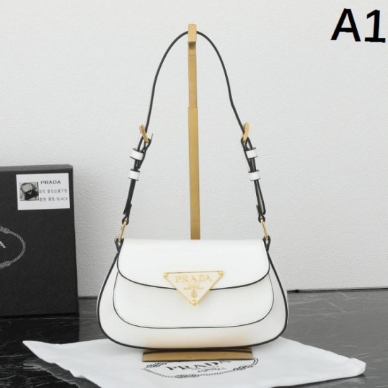 PRADA 2025FW New High Quality Shoulder Bag Popular Model Stylish Elegant PRADA 2025FW New High Quality Shoulder Bag Popular Model Stylish Elegant