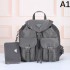 2025FW PRADA Women's Bag Backpack Simple and sophisticated design