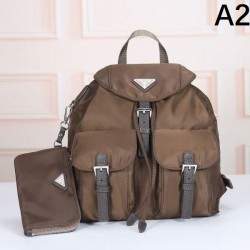 2025FW PRADA Women's Bag Backpack Simple and sophisticated design