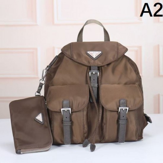 2025FW PRADA Women's Bag Backpack Simple and sophisticated design