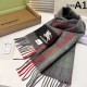 2025FW Scarf BURBERRY Elegant scarf that brightens up your winter mood