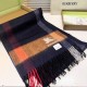 2025FW Scarf BURBERRY Elegant scarf that brightens up your winter mood